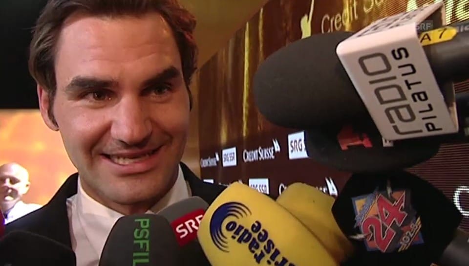 Roger Federer ist «Sportler des Jahres»