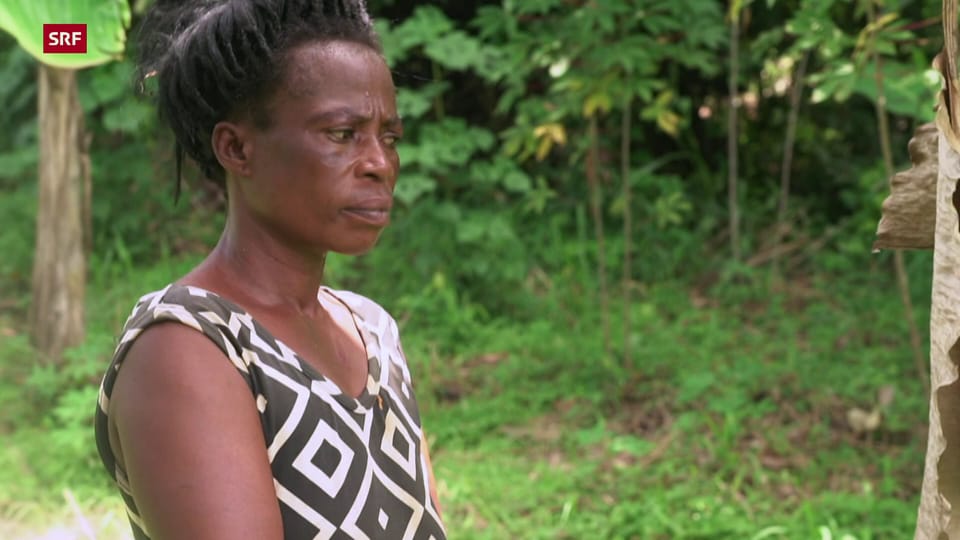 Kakaobäuerin Lucy Ajubie: «Ich muss mich auf die Kinder verlassen»