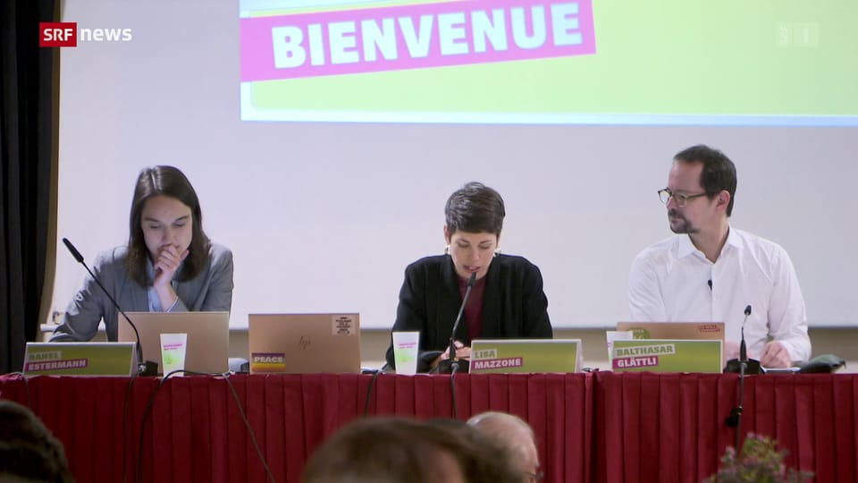 Delegiertenversammlung der Grünen in Genf