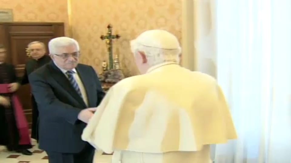 Mahmud Abbas trifft Papst Benedikt XVI. (unkommentiert)