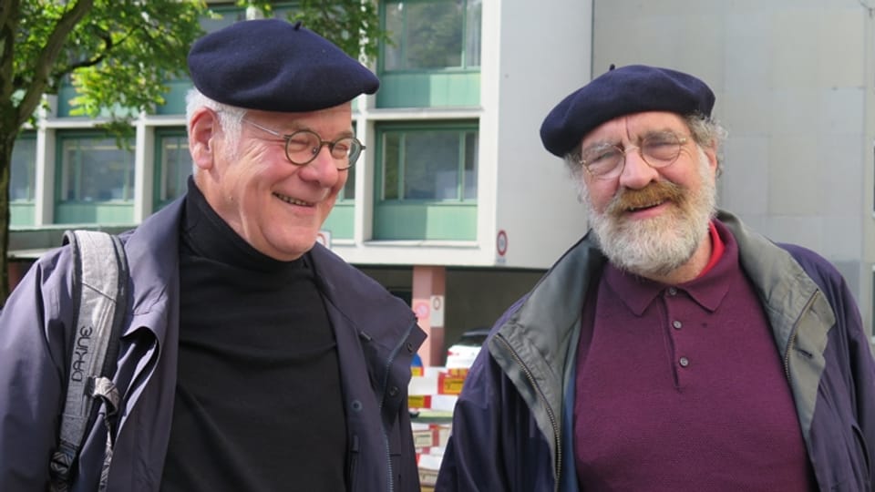 Die Präsidenten Andreas Hirschi (Kleiner Kirchenrat, links) und Andreas Bürki (Grosser Kirchenrat) über Sparen und Fusionen