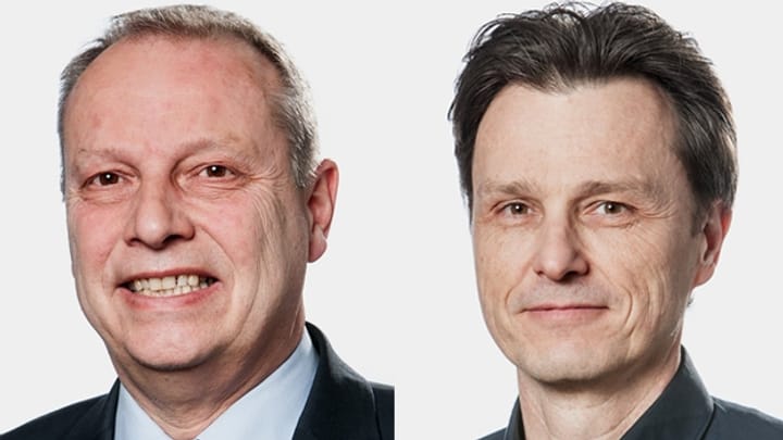 Christophe Haller (FDP) und Thomas Grossenbacher (Grüne) im Streitgespräch zum geplanten Westring