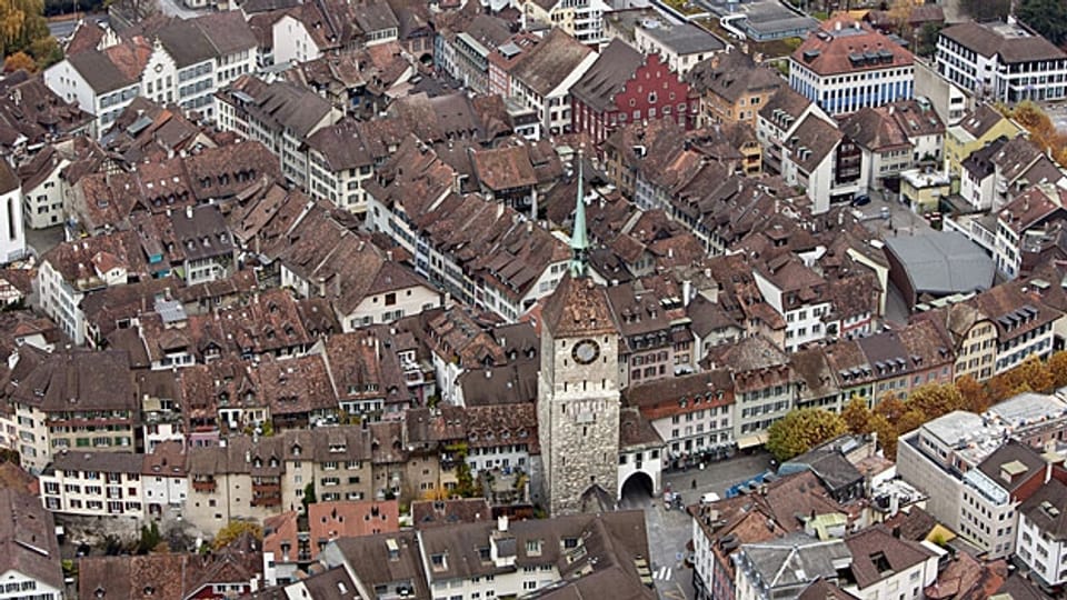 Die finanziellen Aussichten für die Stadt Aarau sind düster. (Marco Jaggi, 16.05.2013)
