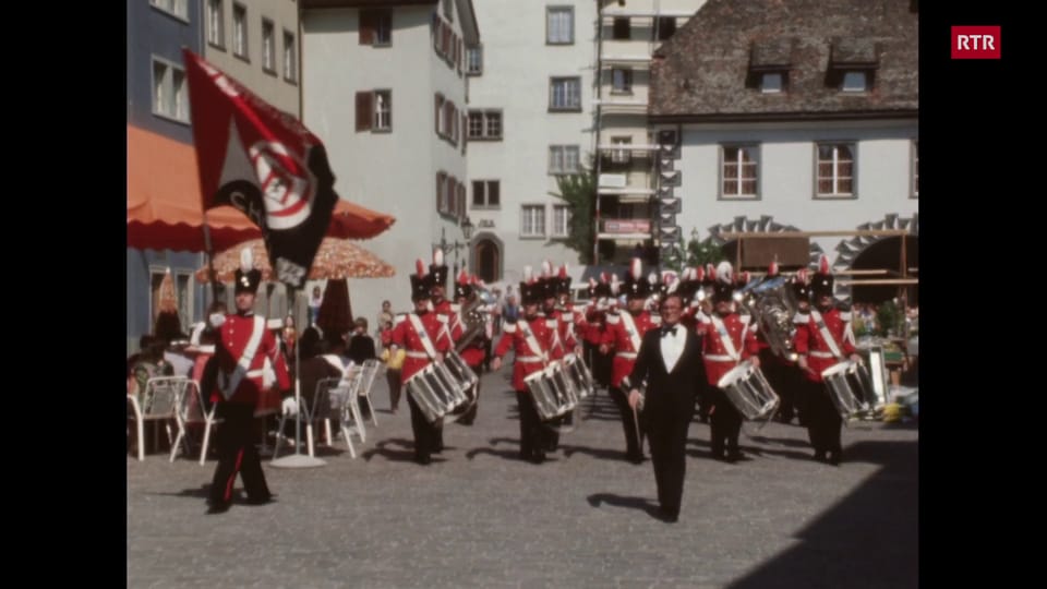 1982: Stadtmusik Chur - Graubündner Marsch - dirigent: Arnold Spescha