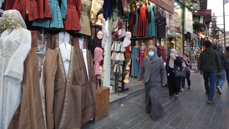 In Jordanien tragen nur wenige Frauen einen Nikab
