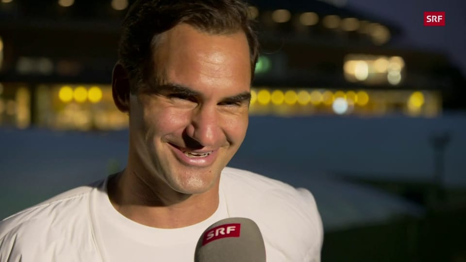 Federer nach dem Achtelfinal: «Ich würde lieber gegen Hurkacz spielen»