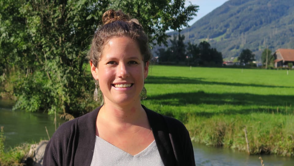 Priska Grünenfelder möchte die erste Glarner Frau in Bern werden.