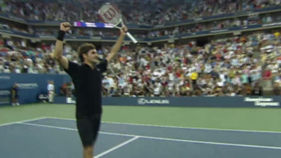 US-Open-Final 2007: Federer bezwingt Djokovic