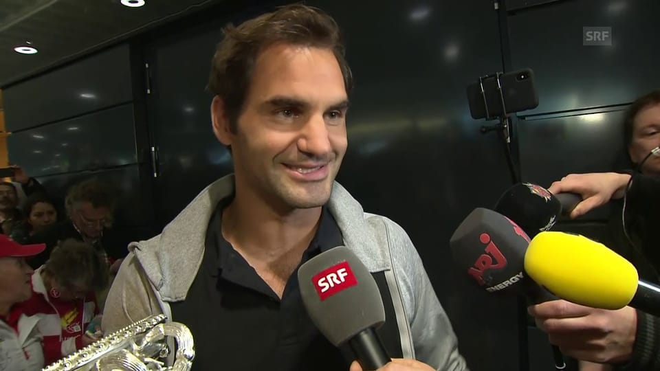 Federer: «Letztes Jahr waren weniger Leute hier»