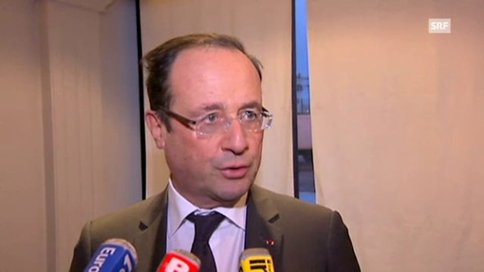 Hollande zur Lage in Bangui (franz. Originalton)