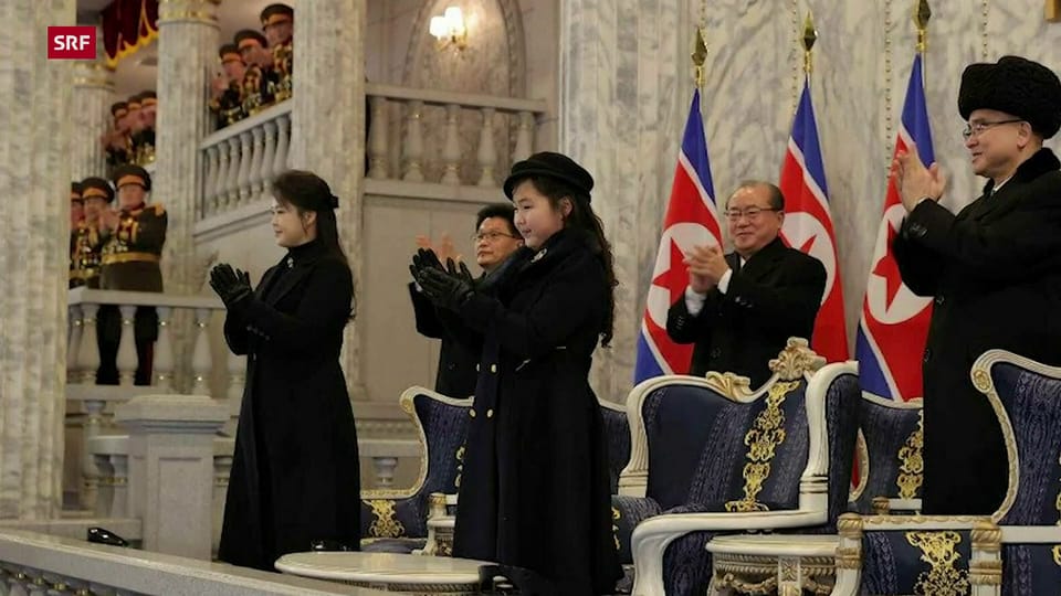 Kim Jong-uns Tochter mit erstem grossen Auftritt in Nordkorea