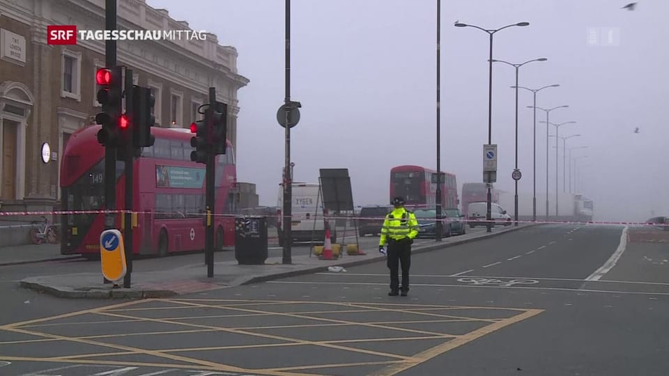 London Bridge bleibt nach dem Anschlag gesperrt