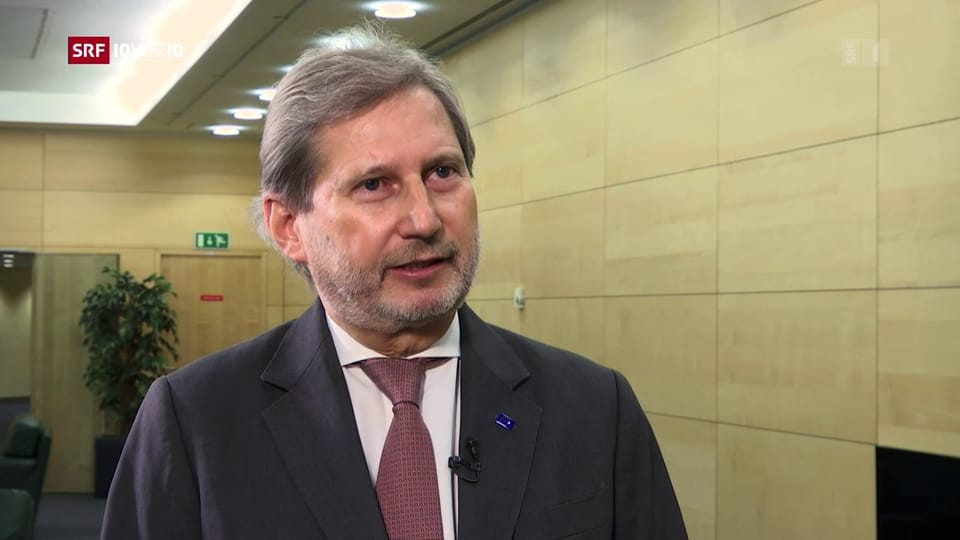 EU-Kommissar Johannes Hahn im Interview