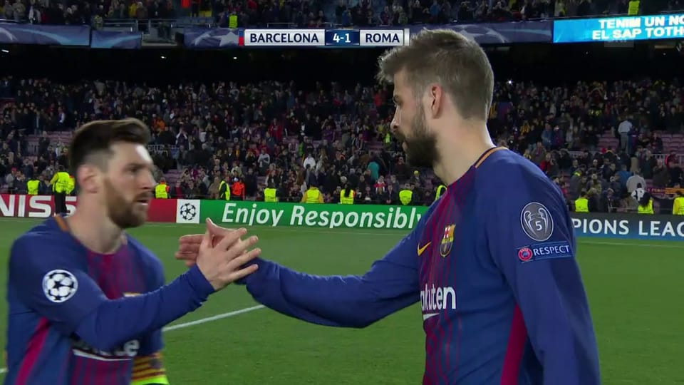 Klarer Barça-Sieg gegen die Roma