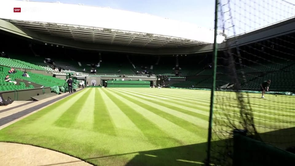Archiv: Der Centre Court in Wimbledon wird 100