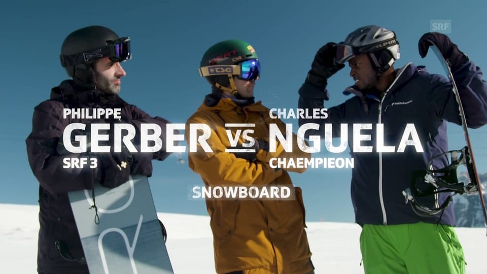 Gerber vs. Nguela im Snowboard