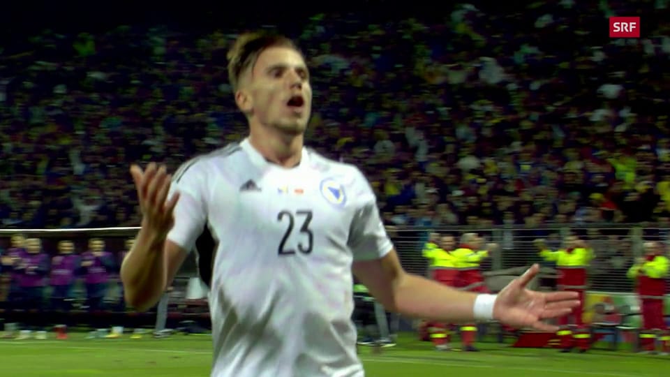 Demirovic schiesst Bosnien-Herzegowina in die Liga A