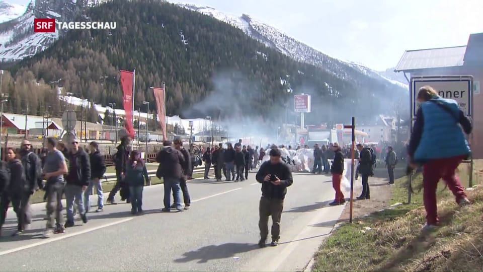 Schwierige Grenzkontrolle zwischen Italien und Österreich