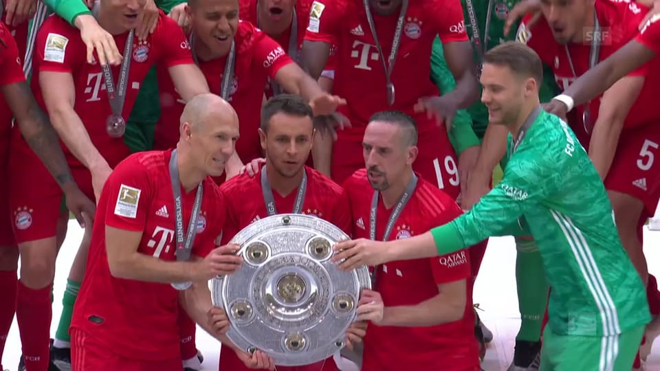 Saison 2018/19: Bayern sichern sich den Titel am letzten Spieltag