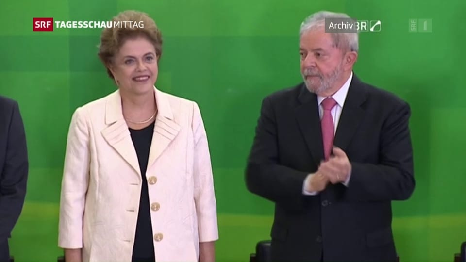 Dilma Roussef droht die Absetzung