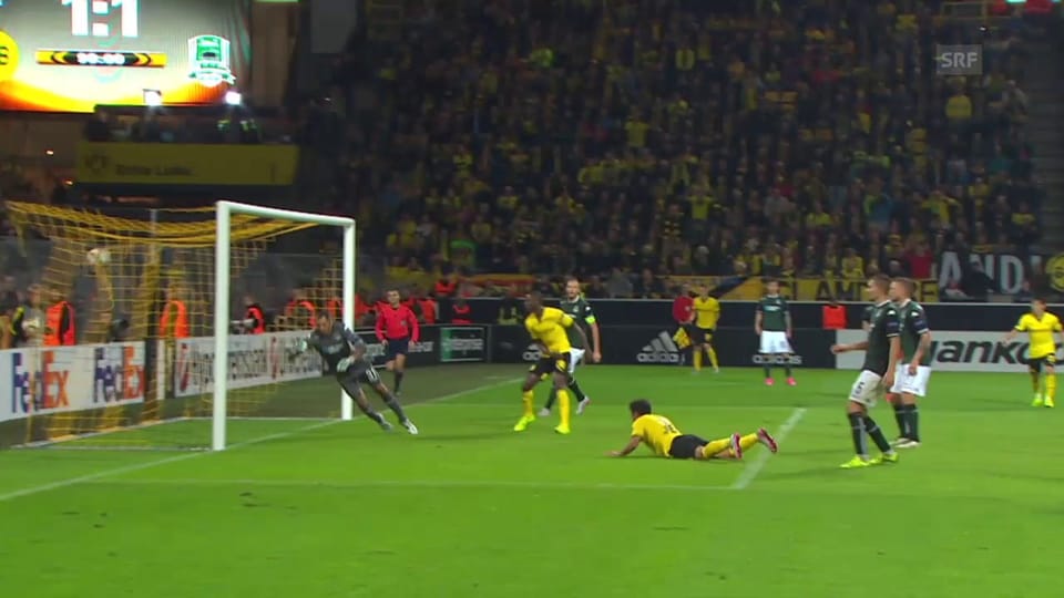 Dortmund mit spätem Sieg gegen Krasnodar
