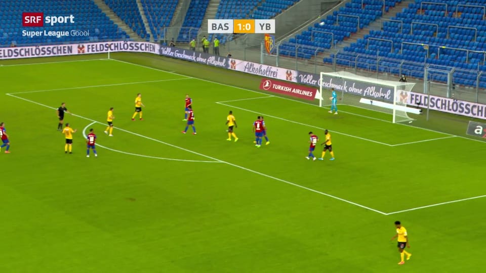 Basel rettet 3:2 gegen YB über die Distanz
