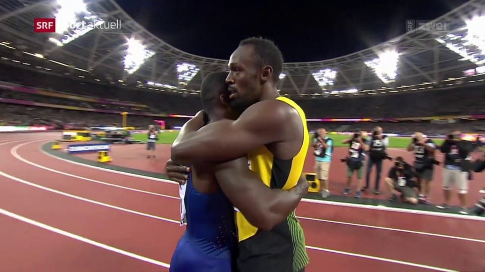 Der 100-m-Showdown zwischen Gatlin und Bolt
