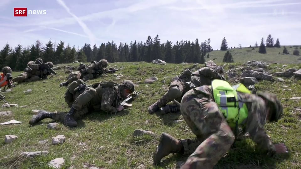 Schweizer Armee probt Terror-Ernstfall
