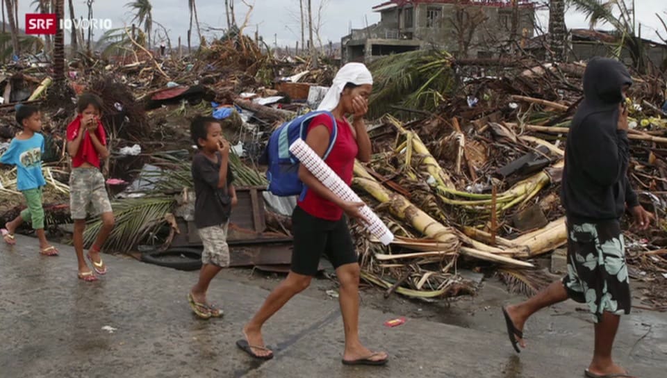 Katastrophe auf den Philippinen