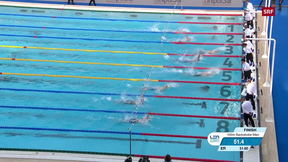 Archiv: Djakovic gewinnt an der Schwimm-EM die Silbermedaille