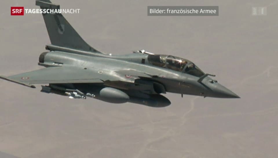 Frankreich bombardiert IS-Milizen