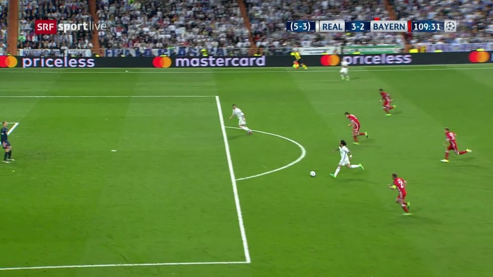 Die Entscheidung: Ronaldo mit dem 3:2 gegen die Bayern