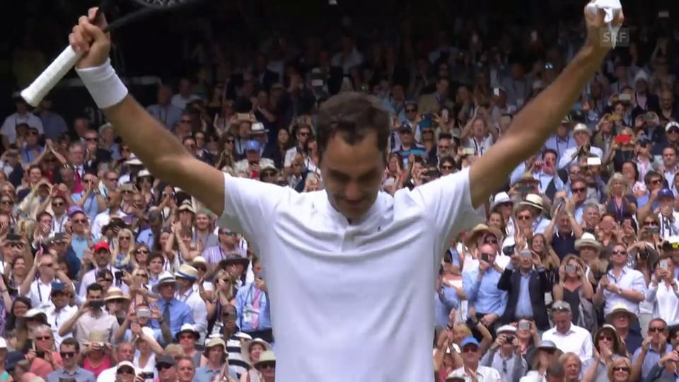 Wimbledon 2017: Federer macht sich gegen Cilic unsterblich