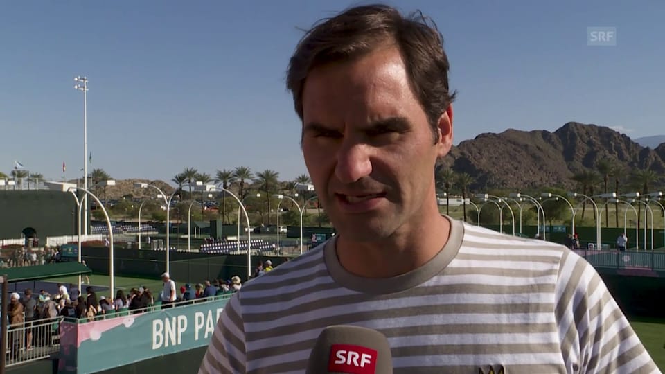 Federer: «Bin froh, kann ich jetzt einen Tag pausieren»