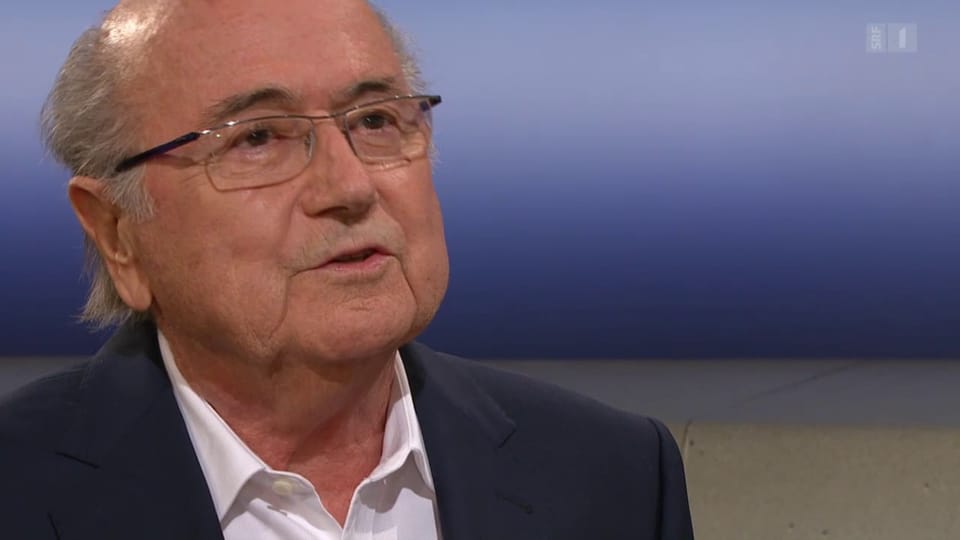 Blatter: «Ich habe sicher nichts Falsches getan»