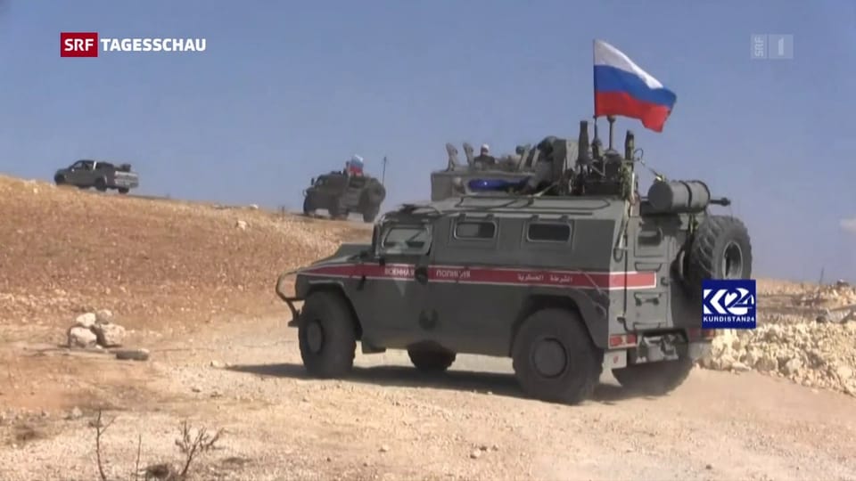 Russische Truppen in Nordsyrien