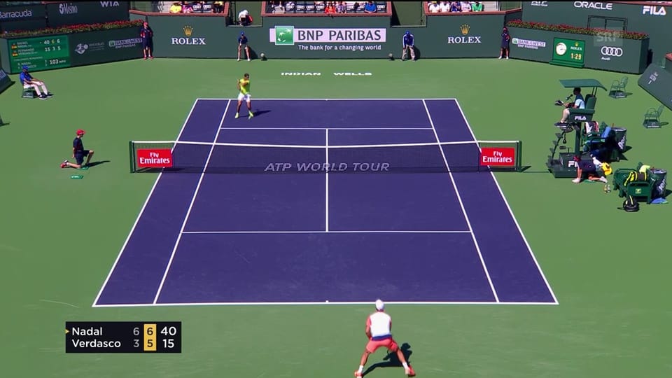 Nadal mit Power-Tennis gegen Verdasco
