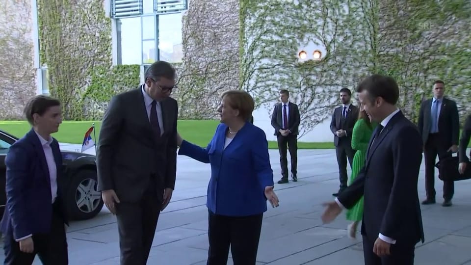 Merkel und Macron empfangen für den Balkan-Gipfel