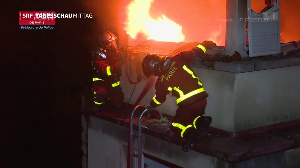 Rund 200 Feuerwehrleute kämpften gegen die Flammen