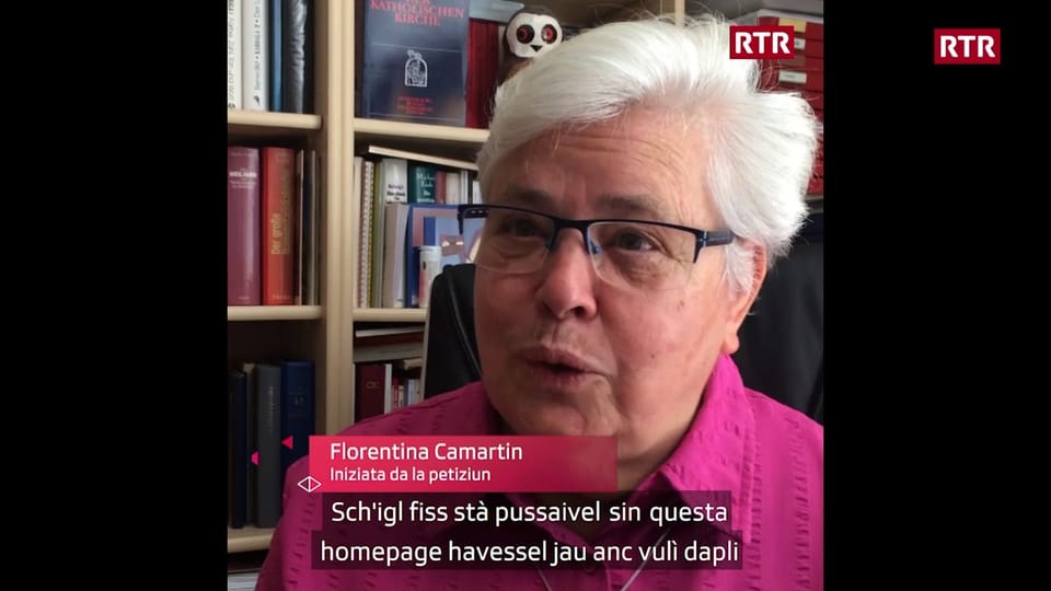 Florentina Camartin e sia petiziun per abolir il celibat obligatoric