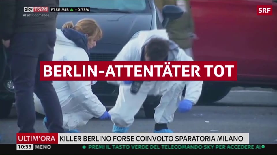 Berlin-Attentäter erschossen