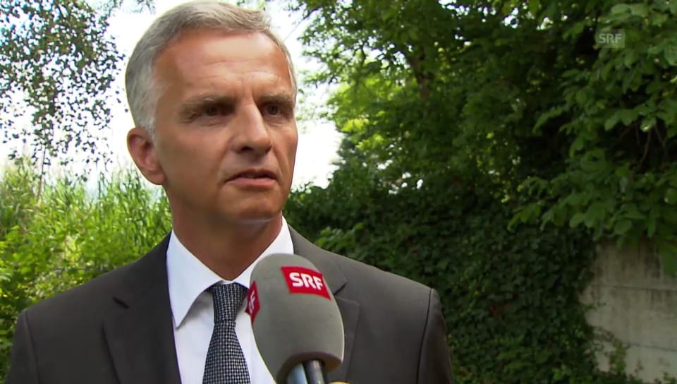 Didier Burkhalter: «Wir befinden uns in einem Prozess»