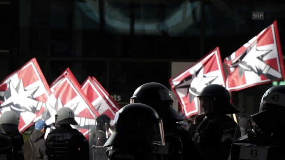 Grosses Polizeiaufgebot wegen Kundgebung in Basel