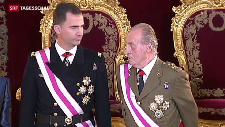 Juan Carlos tritt ab
