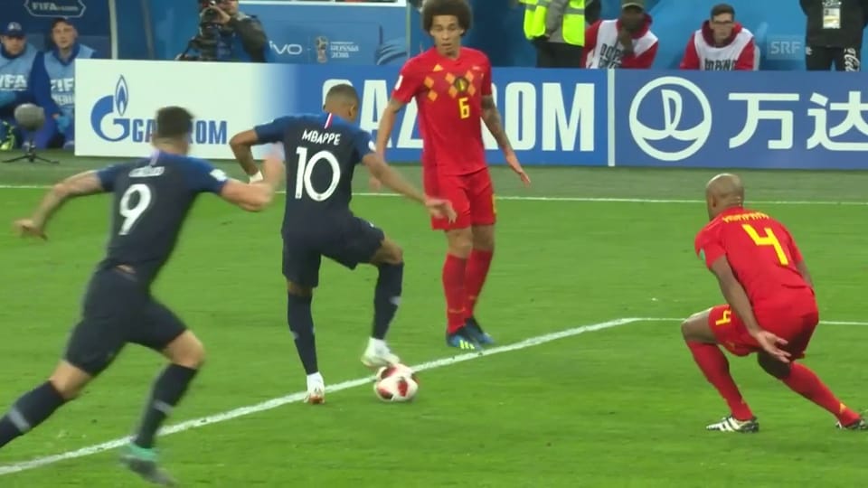 Archiv: Frankreich gewinnt WM-Halbfinal gegen Belgien