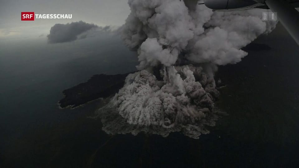 Höhere Alarmstufe wegen Vulkan Krakatau 