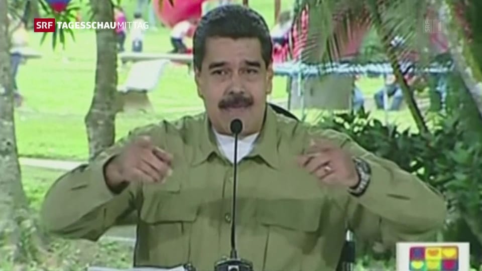 Nicolás Maduro spricht von Terrorakt