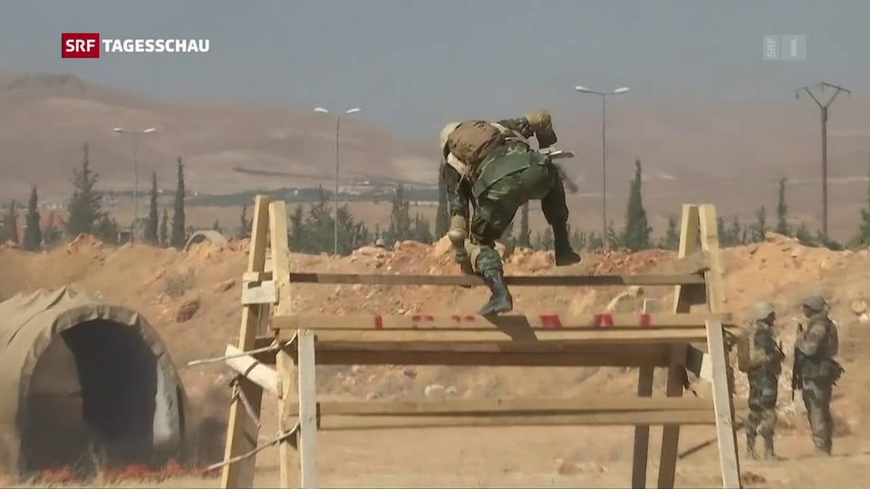 Russische Militärs trainieren syrische Truppen