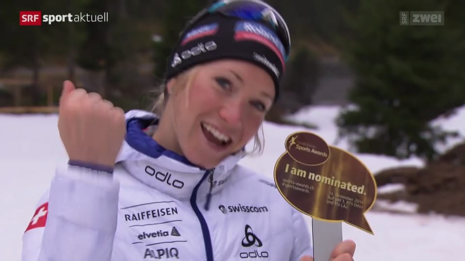 Biathlon: Elisa Gasparin als «Newcomer des Jahres» nominiert