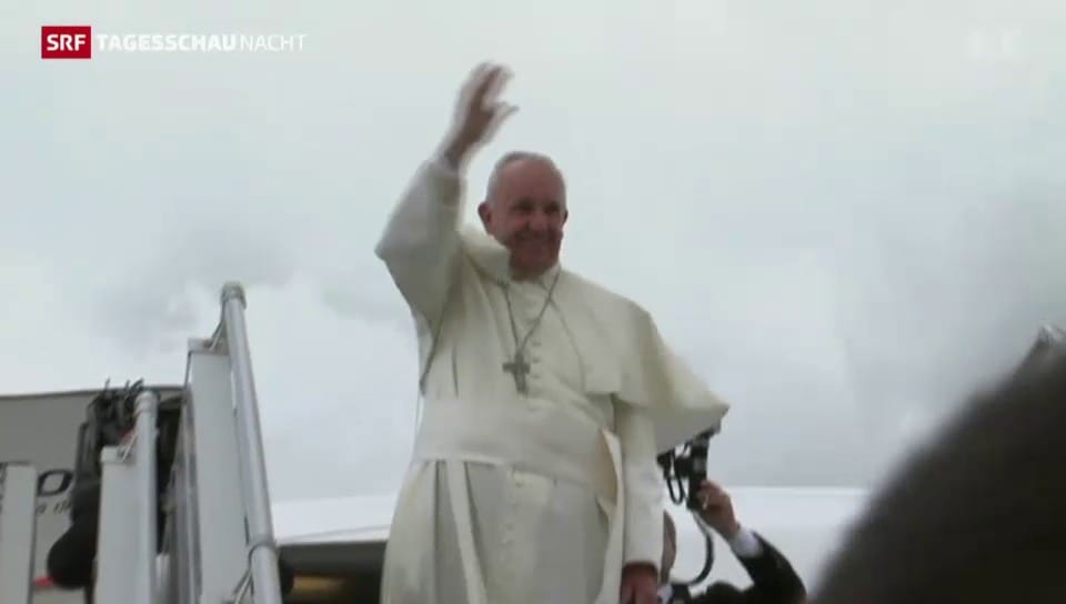 Papst in Lateinamerika umjubelt